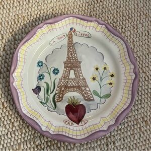 Anthropologie Nathalie Lete Paris Francofile Dinner Plate